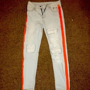 Mens styled jeans